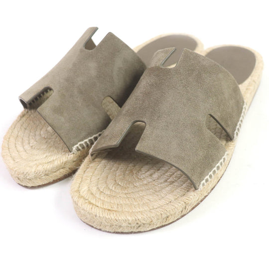 HERMES Sandals H231001ZH1J390 Main: Chevre Verois Etope Antigua mens 39 Used Authentic