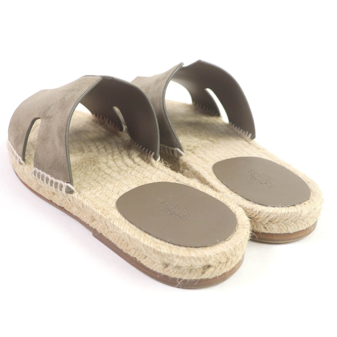 HERMES Sandals H231001ZH1J390 Main: Chevre Verois Etope Antigua mens 39 Used Authentic