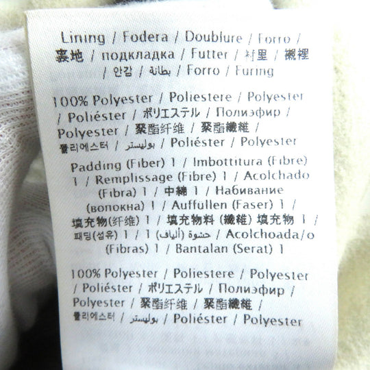 VALENTINO Down jacket UV0CNB206TC Outer: 100% polyester, Outer: 100% polyamide (nylon), Outer: 100% wool, Outer: 100% polyamide (nylon), Lining: 100% polyester Black Dark Navy White RE-SEW mens M Used Authentic