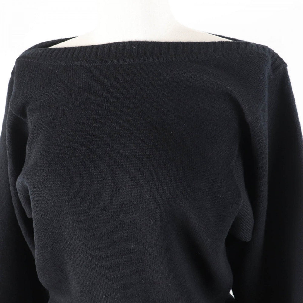 HERMES one piece cashmere black 36