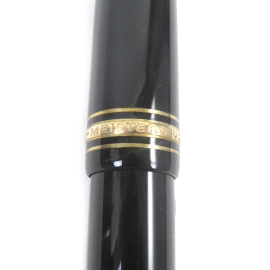 MONTBLANC fountain pen Pen point: K14 Black gold No.149 mens Used Authentic