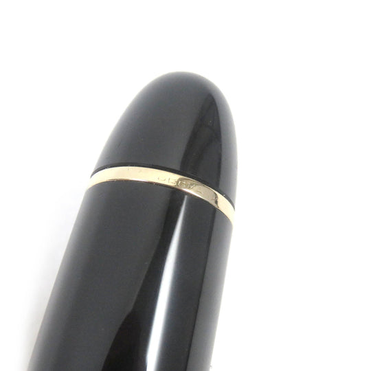 MONTBLANC fountain pen Pen point: K14 Black gold No.149 mens Used Authentic