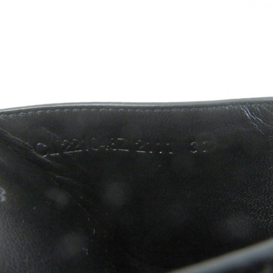 HERMES Sandals Main: Leather black Earth Women 37 Used Authentic