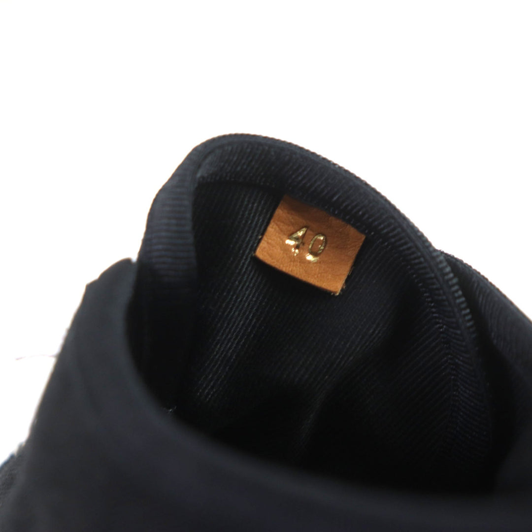 MARNI sneakers Main: Canvas black mens 40 Used Authentic