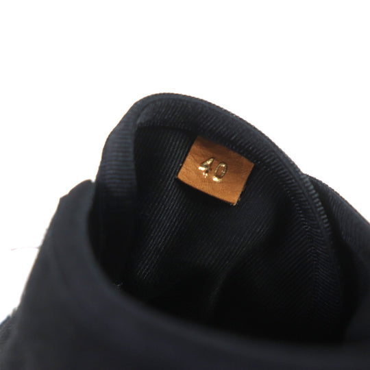 MARNI sneakers Main: Canvas black mens 40 Used Authentic