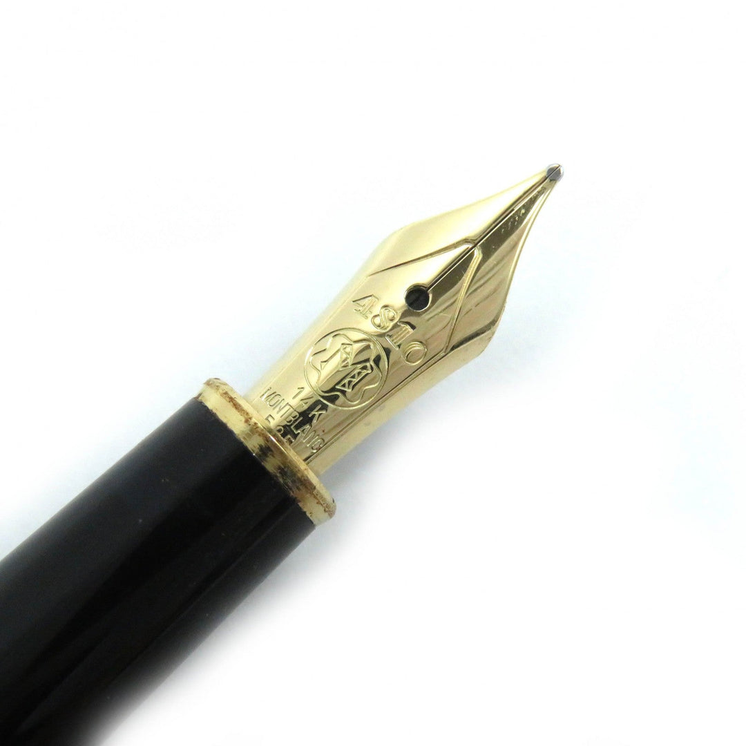 MONTBLANC fountain pen Pen point: K14 Bordeaux Gold Meisterstck Classic mens Used Authentic