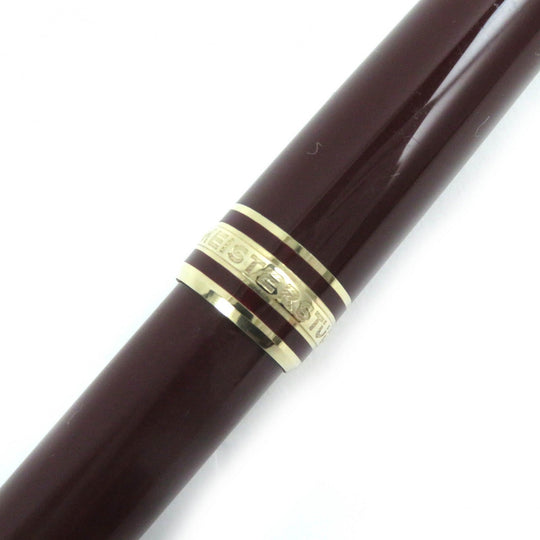 MONTBLANC fountain pen Pen point: K14 Bordeaux Gold Meisterstck Classic mens Used Authentic