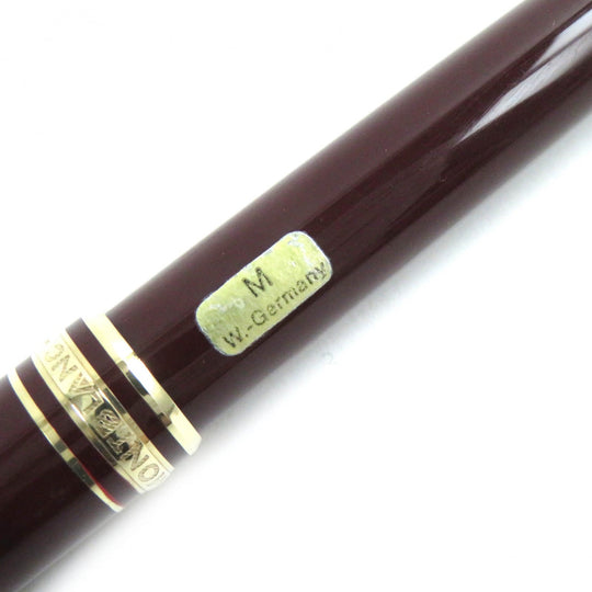 MONTBLANC fountain pen Pen point: K14 Bordeaux Gold Meisterstck Classic mens Used Authentic