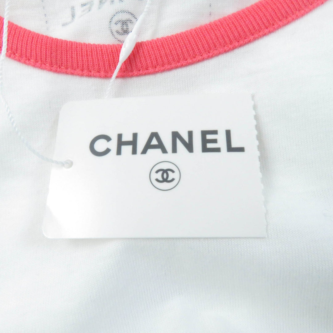 CHANEL Short sleeve T-shirt P55821 Main: 100% cotton Multi Women S Used Authentic