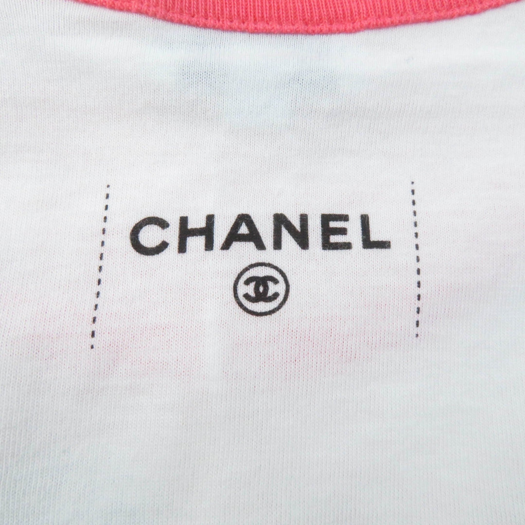 CHANEL Short sleeve T-shirt P55821 Main: 100% cotton Multi Women S Used Authentic