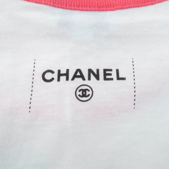 CHANEL Short sleeve T-shirt P55821 Main: 100% cotton Multi Women S Used Authentic