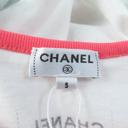 CHANEL Short sleeve T-shirt P55821 Main: 100% cotton Multi Women S Used Authentic
