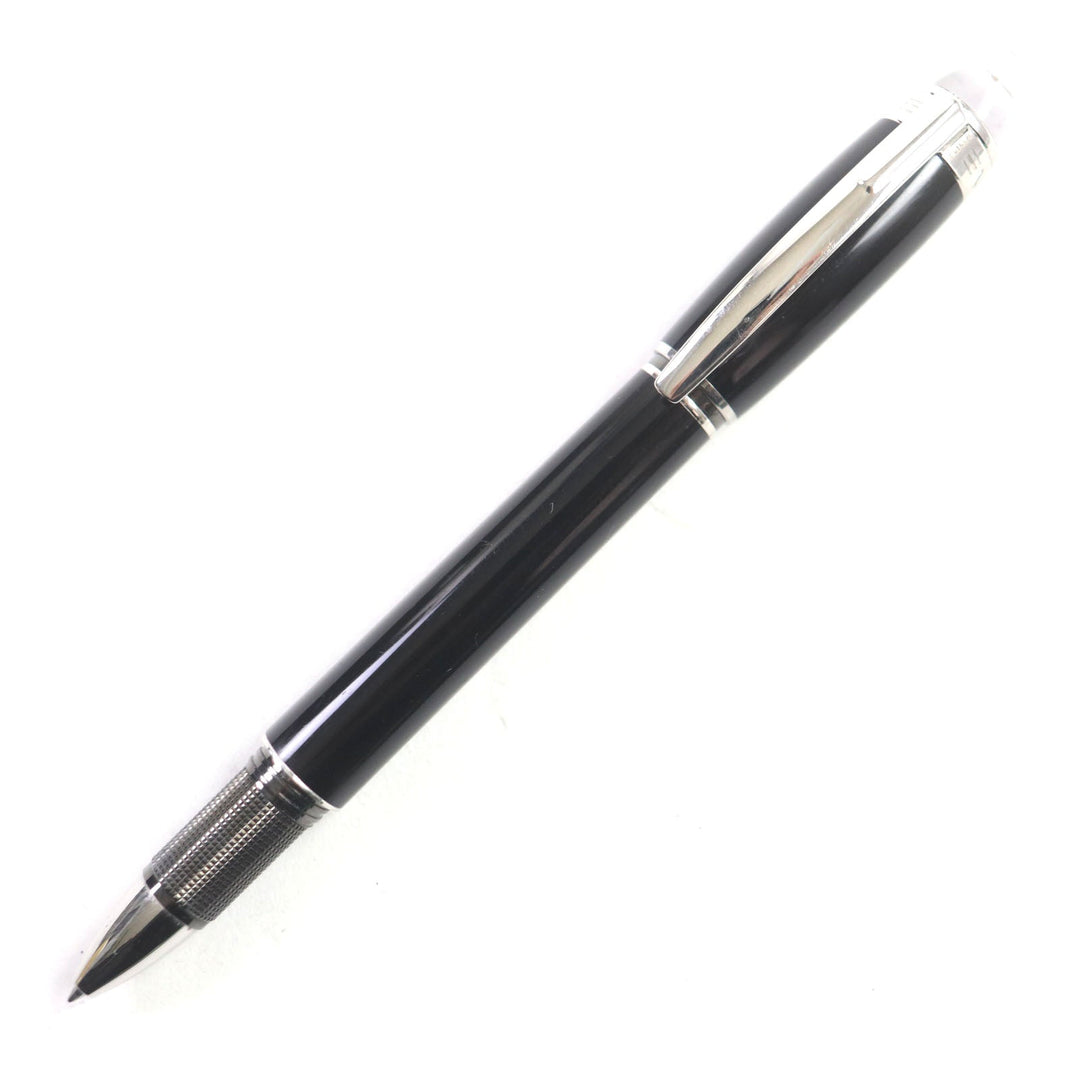 MONTBLANC Ballpoint pen Resin, Platinum black Starwalker mens Used Authentic