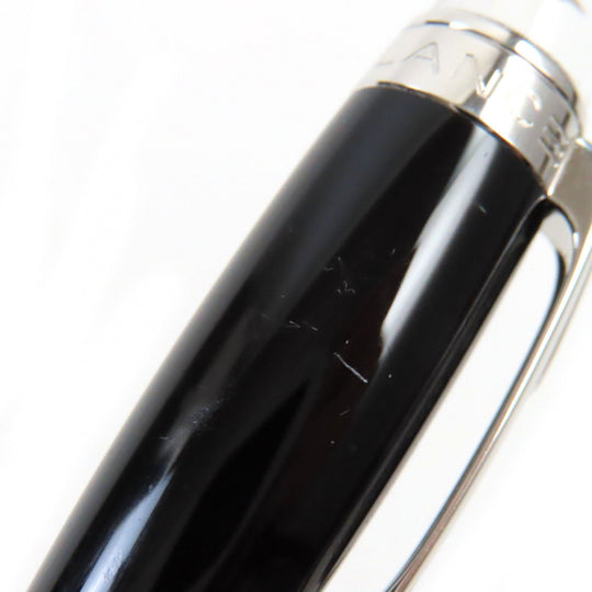 MONTBLANC Ballpoint pen Resin, Platinum black Starwalker mens Used Authentic
