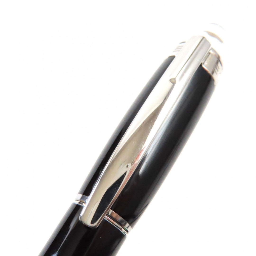 MONTBLANC Ballpoint pen Resin, Platinum black Starwalker mens Used Authentic