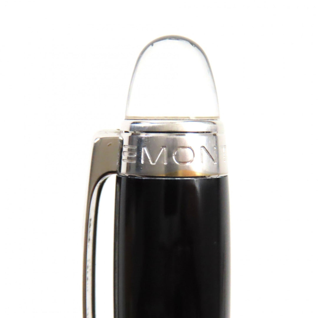 MONTBLANC Ballpoint pen Resin, Platinum black Starwalker mens Used Authentic