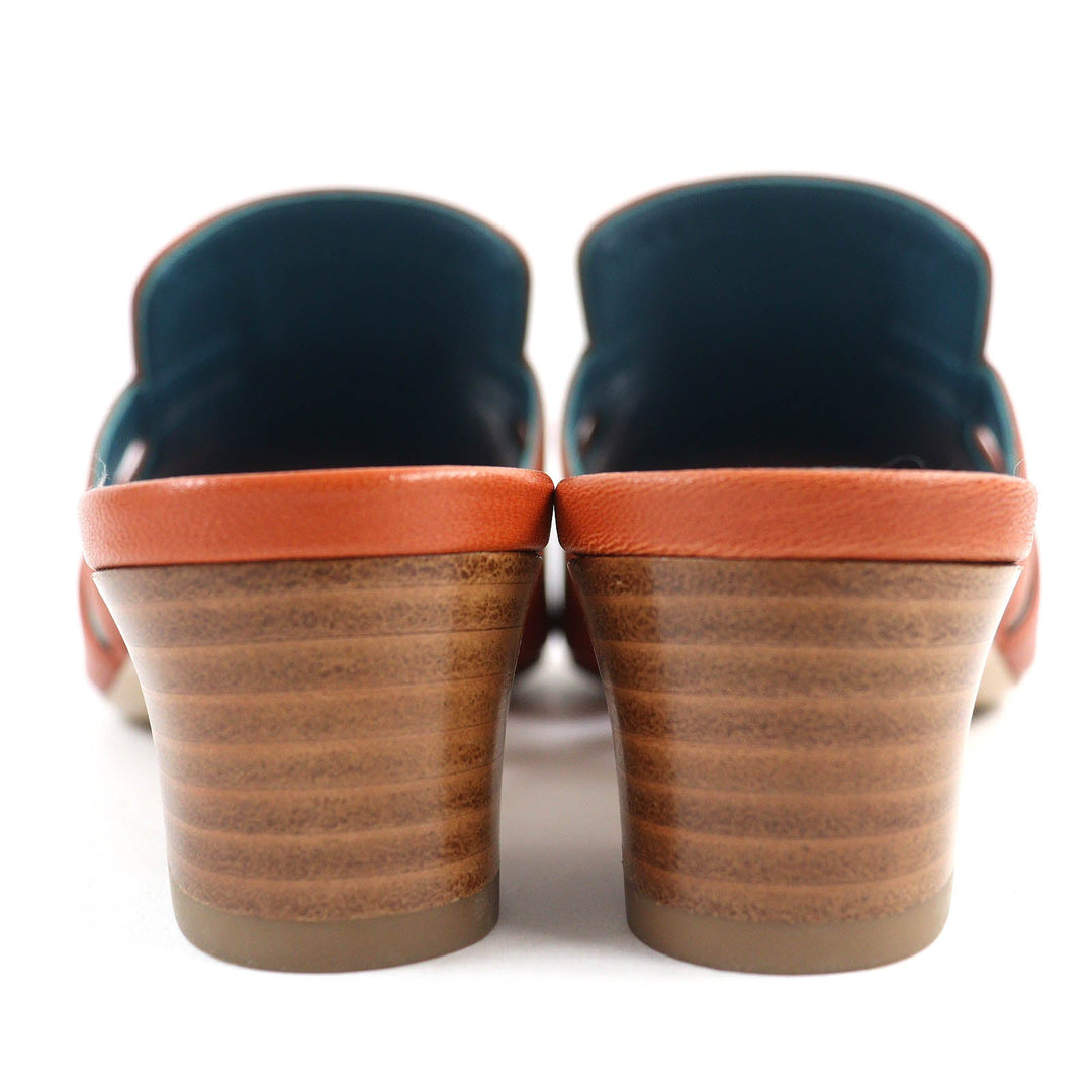 HERMES Sandals 211070Z Main: Leather Brown candy Women 36 Used Authentic