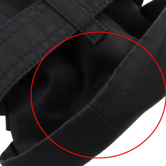 BURBERRY LONDON trench coat Main: 100% cotton, Lining: cotton, Sleeve lining: cupra, Sleeve lining: polyester, Part: cowhide black mens L Used Authentic