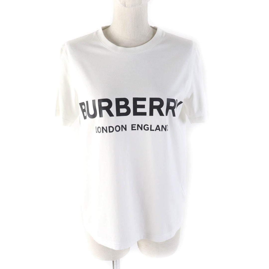 BURBERRY Short sleeve T-shirt 8008894 Main: 100% cotton white Women S P Used Authentic