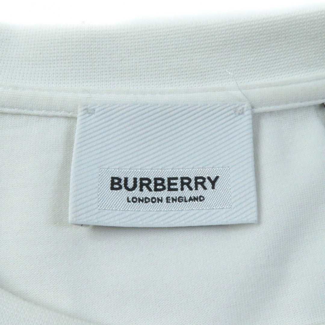 BURBERRY Short sleeve T-shirt 8008894 Main: 100% cotton white Women S P Used Authentic
