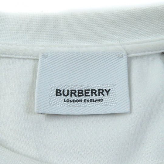 BURBERRY Short sleeve T-shirt 8008894 Main: 100% cotton white Women S P Used Authentic