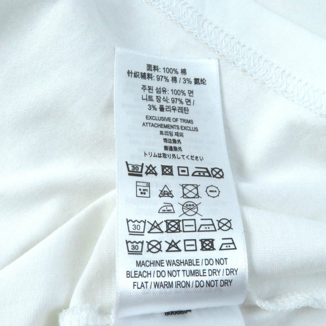 BURBERRY Short sleeve T-shirt 8008894 Main: 100% cotton white Women S P Used Authentic