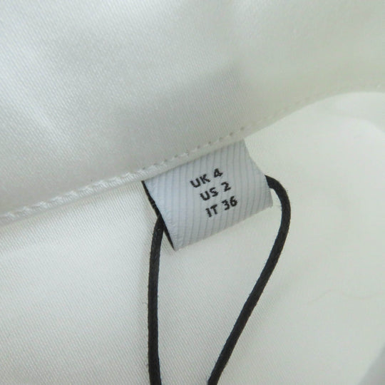 BURBERRY Long sleeve shirt Main: 100% cotton white Women 36 Used Authentic