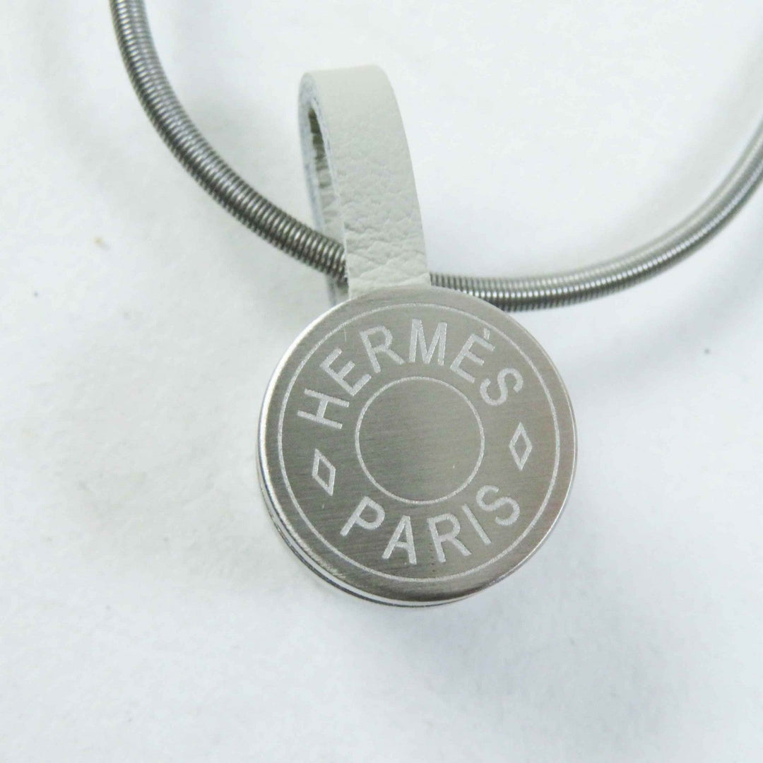 HERMES Other miscellaneous goods brass Silver Scarf Hanging Set Women Used Authentic