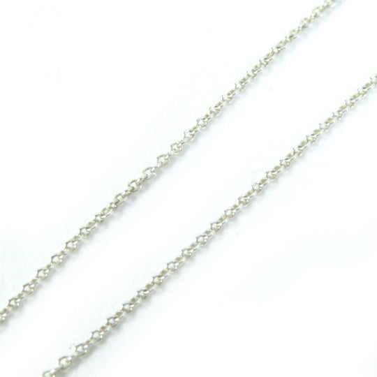 TIFFANY&Co. Necklace Main: SV925, Part: Diamond Silver El Saperetti Open Heart Pendant Women Used Authentic