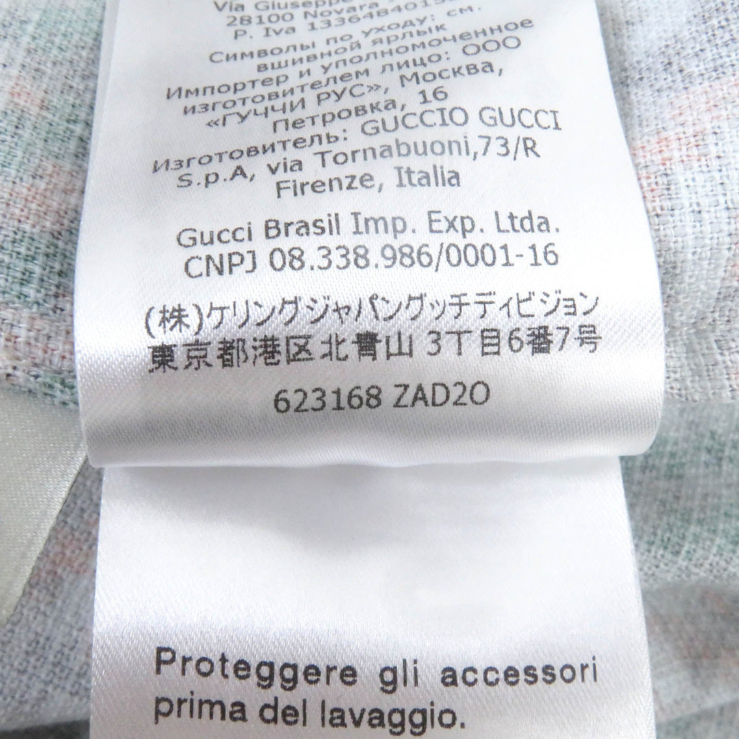 GUCCI setup 623168/623159 Main: 100% cotton multicolor mens 46 Used Authentic