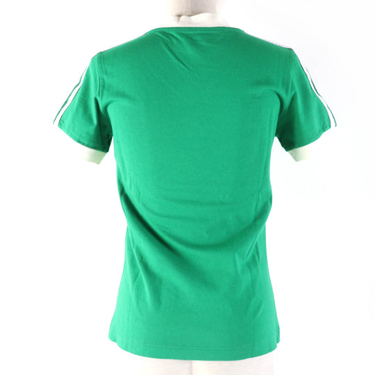 GUCCI Short sleeve T-shirt 693636 Main: 100% cotton, Part: 96% cotton, Part: 4% polyurethane, Part: 100% nylon green Women XS (160/84Y) Used Authentic