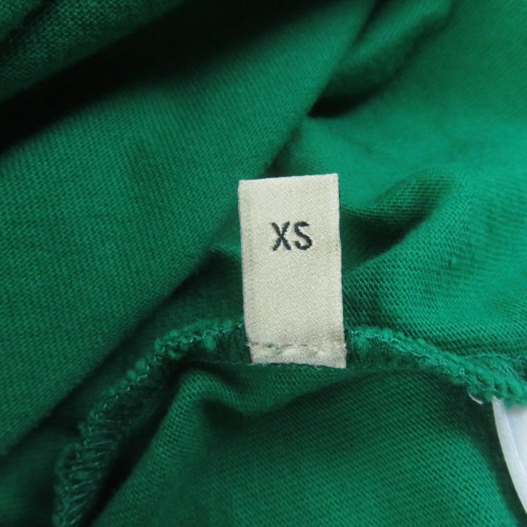 GUCCI Short sleeve T-shirt 693636 Main: 100% cotton, Part: 96% cotton, Part: 4% polyurethane, Part: 100% nylon green Women XS (160/84Y) Used Authentic