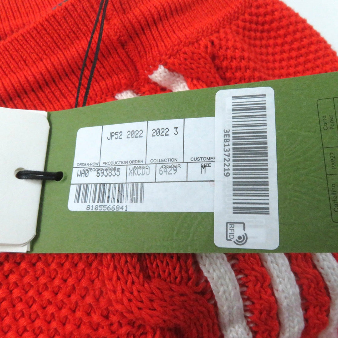 GUCCI Shorts 693835 Main: 66% linen, Main: 34% cotton, Part: 65% linen, Part: 31% cotton, Part: 3% nylon Orange white Women M Used Authentic