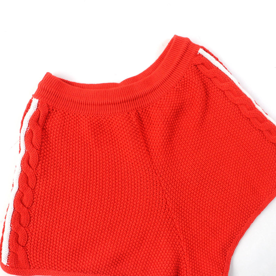 GUCCI Shorts 693835 Main: 66% linen, Main: 34% cotton, Part: 65% linen, Part: 31% cotton, Part: 3% nylon Orange white Women M Used Authentic