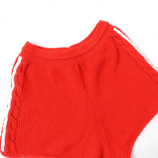 GUCCI Shorts 693835 Main: 66% linen, Main: 34% cotton, Part: 65% linen, Part: 31% cotton, Part: 3% nylon Orange white Women M Used Authentic