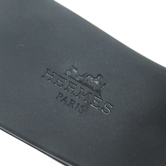 HERMES Sandals Main: Rubber black Women 37 Used Authentic