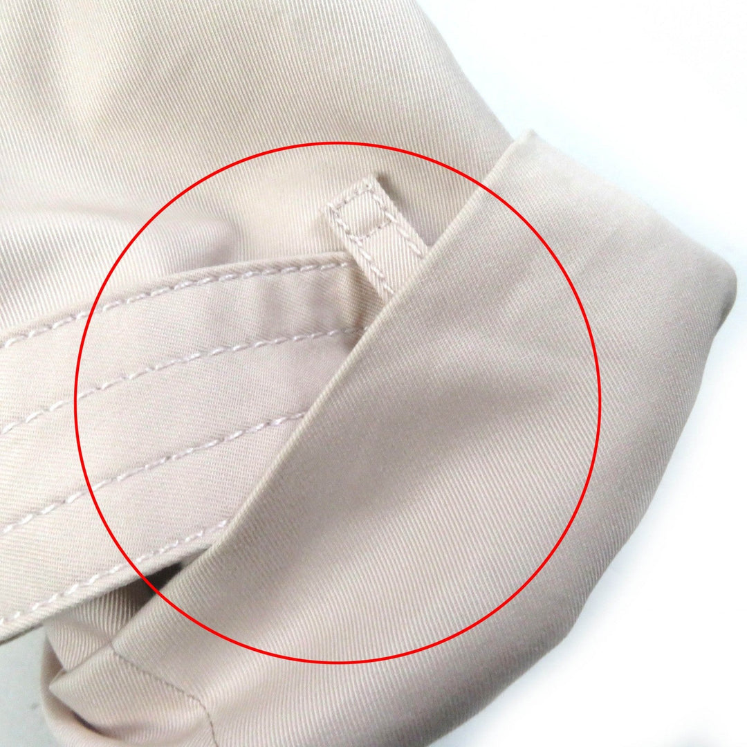 COACH trench coat F34022 Outer material: 68% cotton, Outer material: 32% polyester, Lining: 100% polyester, Leather part: cowhide Light pink Women L Used Authentic