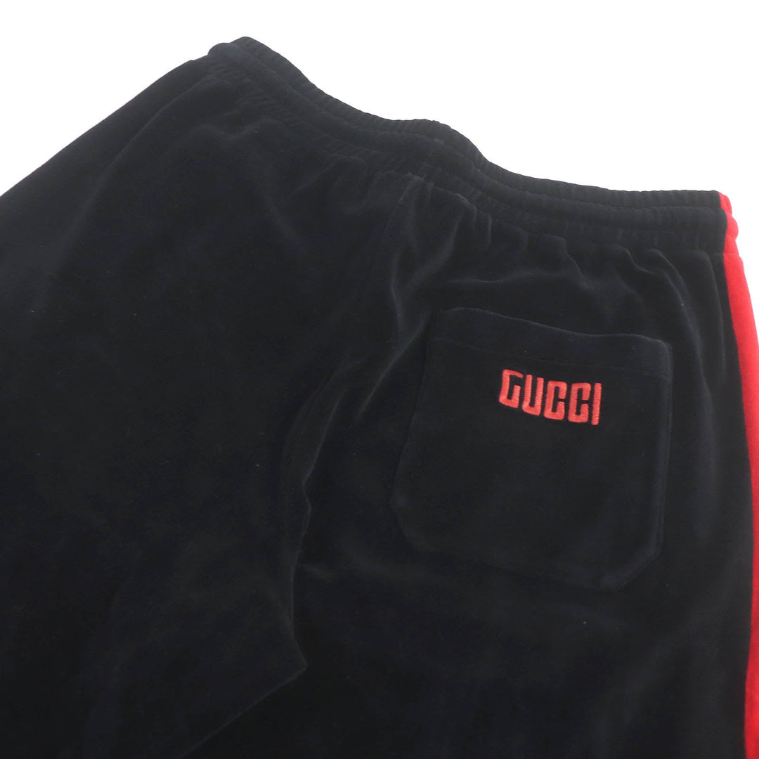 GUCCI Shorts 587466 Outer: 85% cotton, Outer: 15% nylon, Lining: 100% cotton, Part: 100% polyester black mens XS Used Authentic