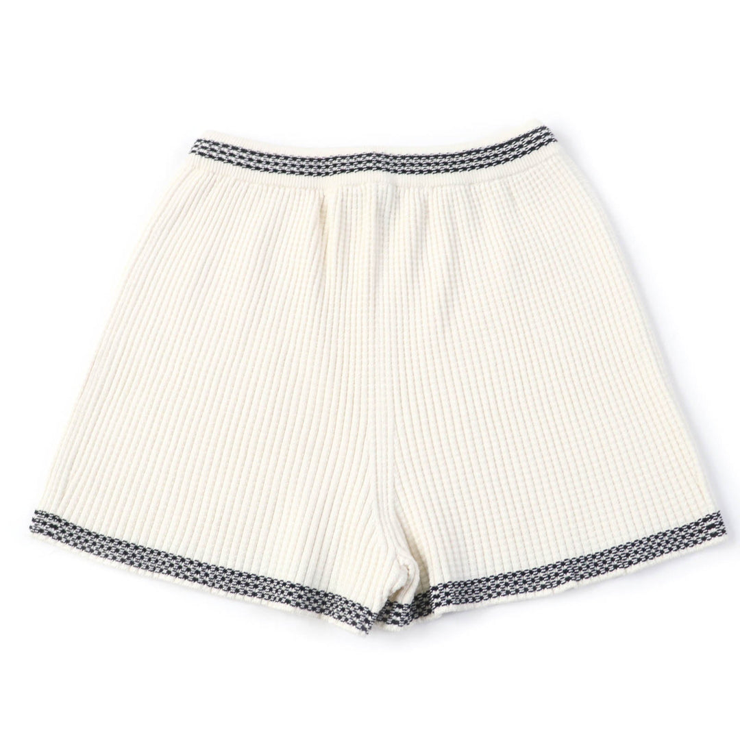 CHANEL Shorts P72042K10338 Main: 87% silk, Main: 12% polyamide, Main: 1% polyurethane Ivory Women 36 Used Authentic