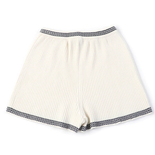 CHANEL Shorts P72042K10338 Main: 87% silk, Main: 12% polyamide, Main: 1% polyurethane Ivory Women 36 Used Authentic