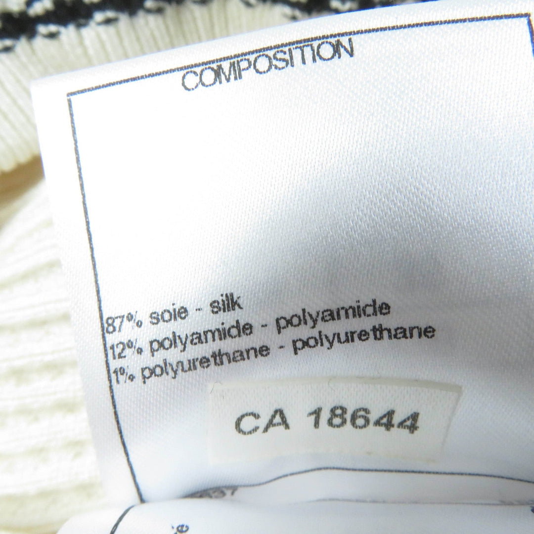 CHANEL Shorts P72042K10338 Main: 87% silk, Main: 12% polyamide, Main: 1% polyurethane Ivory Women 36 Used Authentic