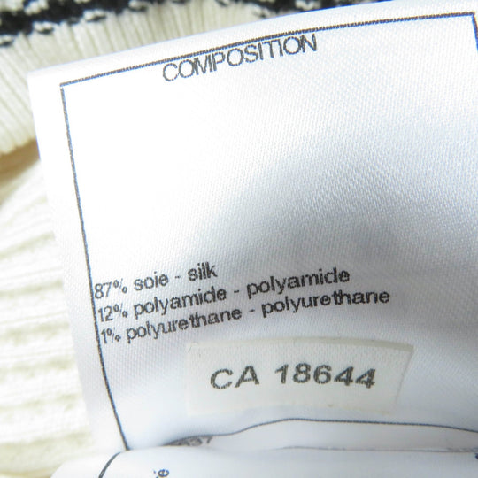 CHANEL Shorts P72042K10338 Main: 87% silk, Main: 12% polyamide, Main: 1% polyurethane Ivory Women 36 Used Authentic