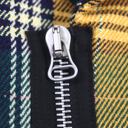 GUCCI Riders jacket 710795 Outer: 88% wool, Outer: 10% nylon, Outer: 2% rayon, Lining: 100% rayon, Sleeve lining: 100% cupra yellow-green METAMORFOSI mens 46 Used Authentic