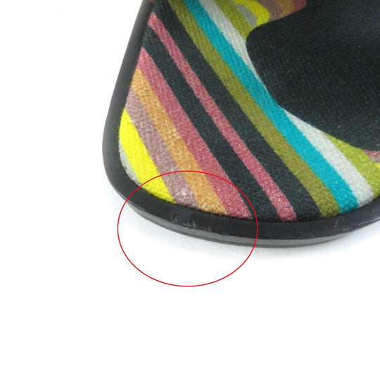 HERMES Sandals Main: Suede leather pink Oran Women 36 Used Authentic