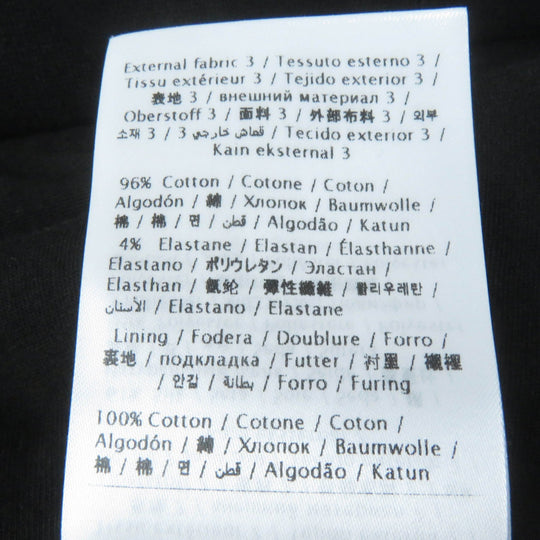 VALENTINO poncho XB0MS00K75B Main: 94% cotton, Main: 6% nylon, Part: 61% silk, Part: 39% polyester, Part: 96% cotton black Women S Used Authentic