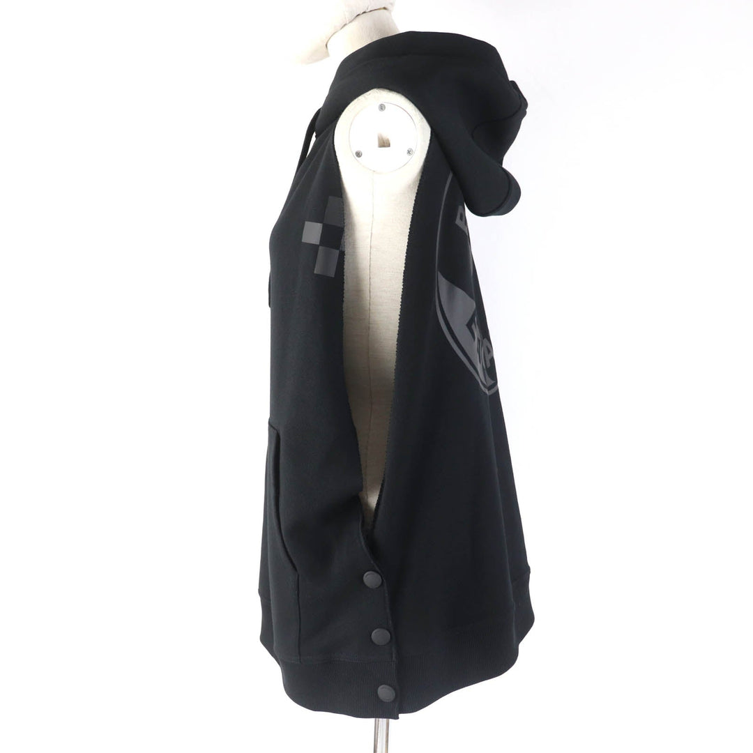 BURBERRY Hoodie 8054470 Main: 100% cotton, some parts: 98% cotton, some parts: 2% elastane black Women M Used Authentic