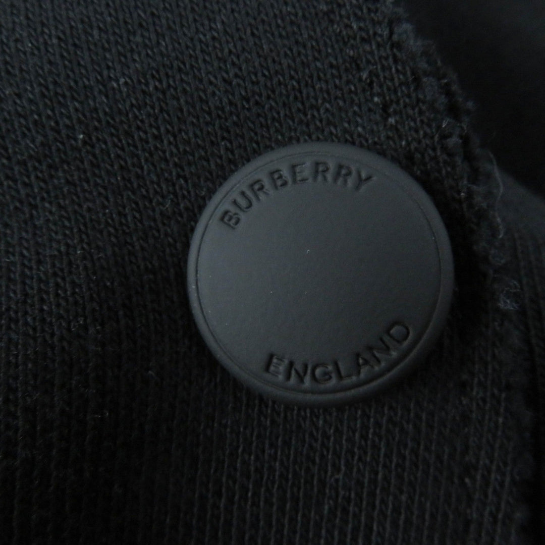 BURBERRY Hoodie 8054470 Main: 100% cotton, some parts: 98% cotton, some parts: 2% elastane black Women M Used Authentic