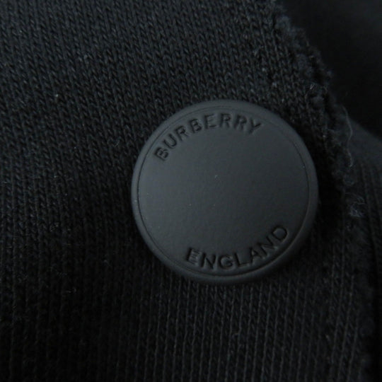 BURBERRY Hoodie 8054470 Main: 100% cotton, some parts: 98% cotton, some parts: 2% elastane black Women M Used Authentic