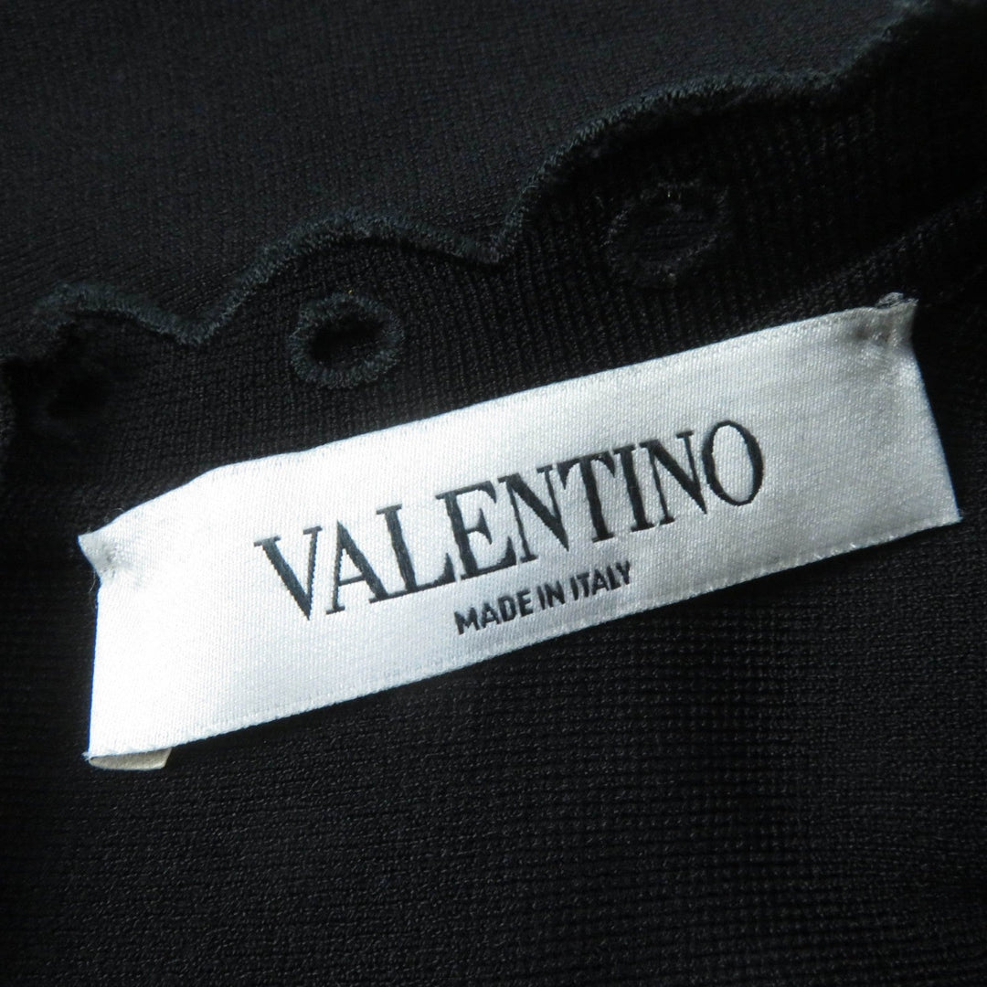 VALENTINO one piece Main: 83% rayon, Main: 17% polyester, Part: 100% rayon black Women S Used Authentic