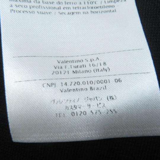 VALENTINO one piece Main: 83% rayon, Main: 17% polyester, Part: 100% rayon black Women S Used Authentic